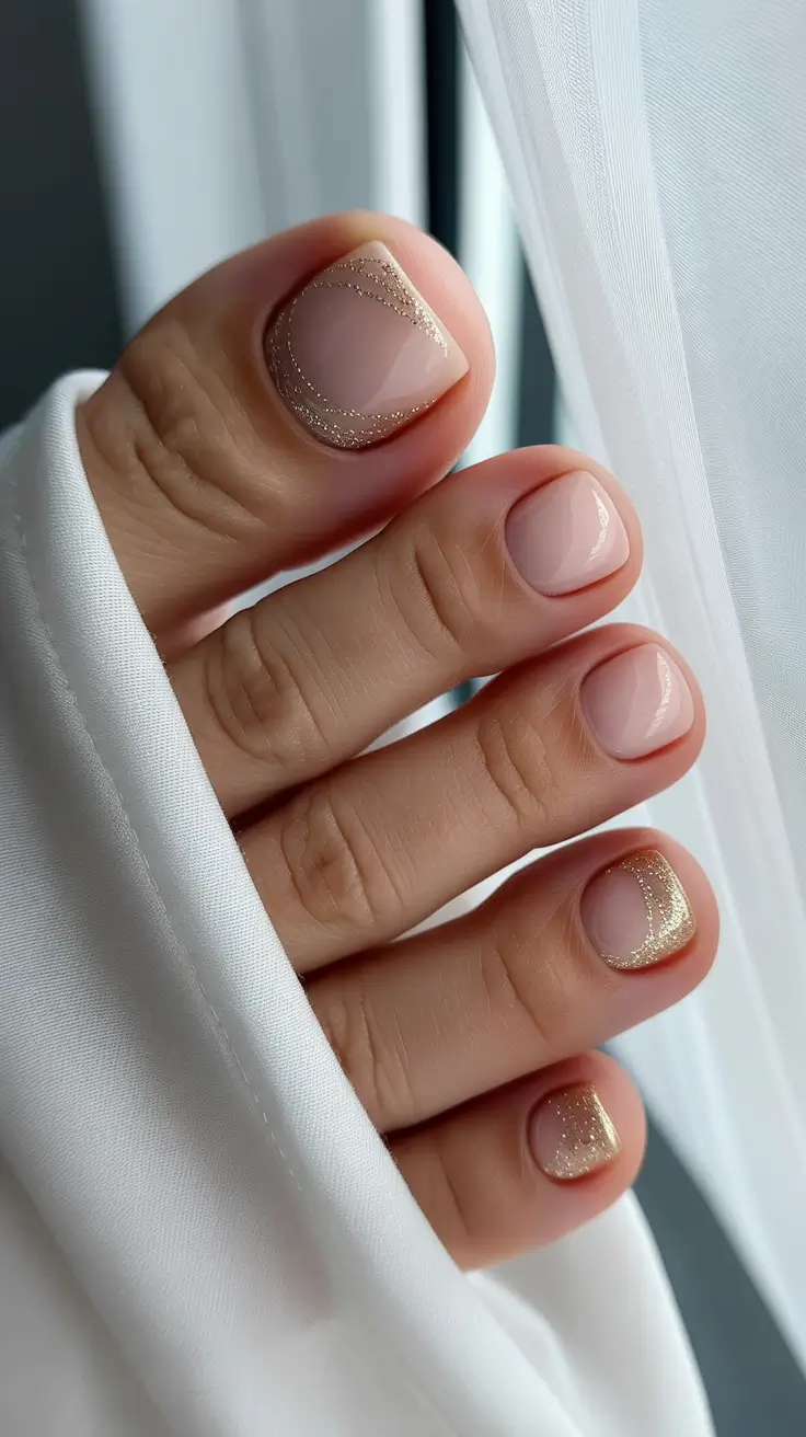 25 стильных осенних оттенков для педикюра