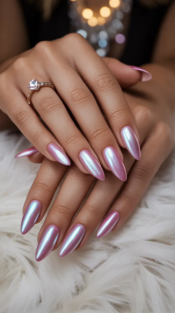 25 идей для зимнего маникюра в розовых тонах: стильно, современно и совершенно уместно