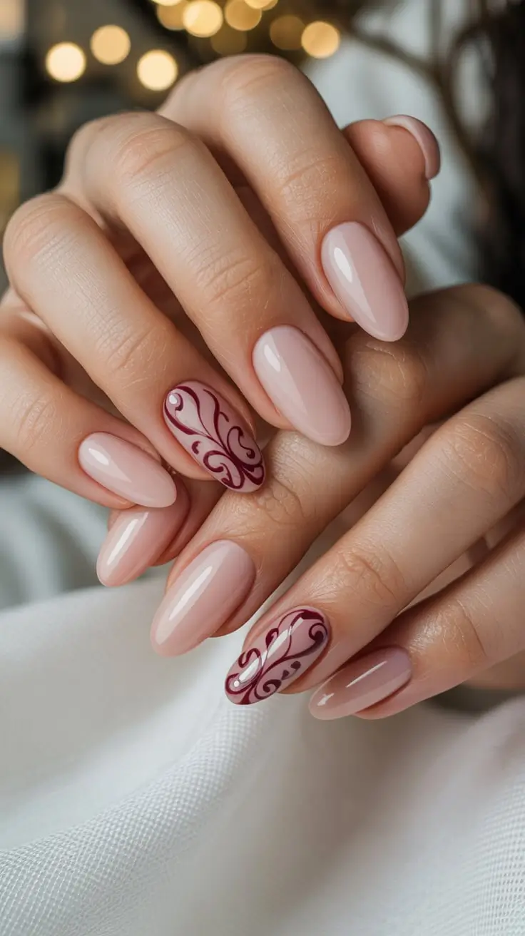 24 идеи нейтрального зимнего маникюра для элегантного образа в холодное время года