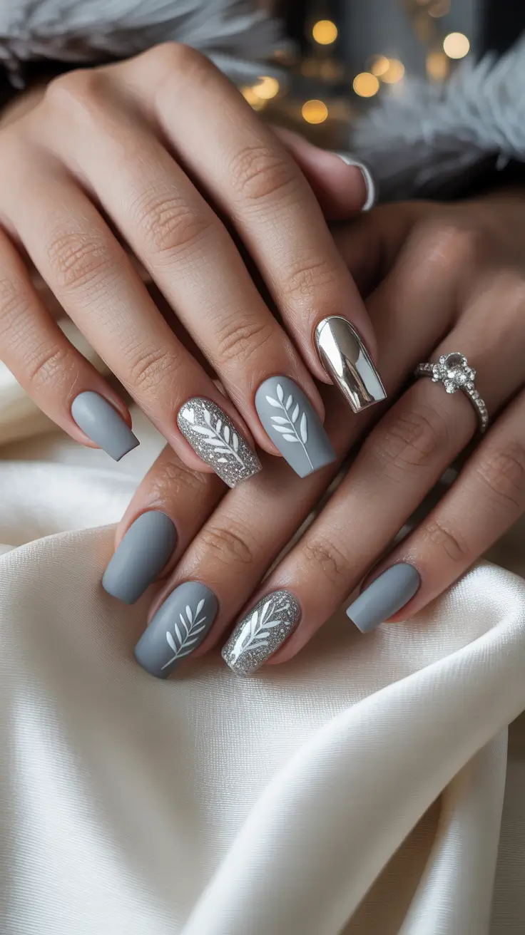 24 потрясающих варианта дизайна и цвета зимнего маникюра для создания шикарного сезонного образа 24 потрясающих варианта дизайна и цвета зимнего маникюра для создания шикарного сезонного образа