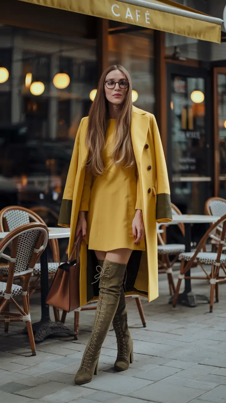 21 осенний образ с ботинками — модные идеи