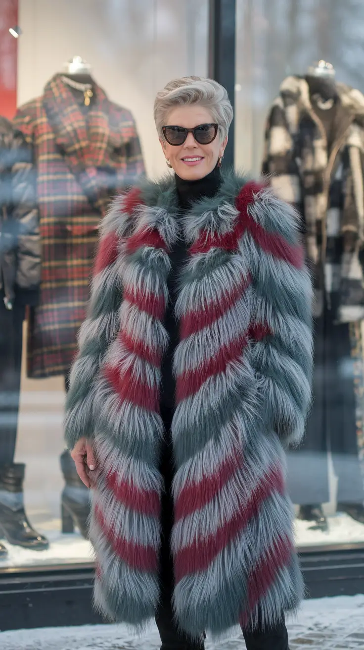 22 образа для женщин старше 50 лет — зима: оставайтесь стильными и не мёрзните