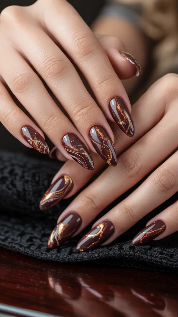 25 трендовых осенних маникюров: дизайн и цвета 25 трендовых осенних маникюров: дизайн и цвета