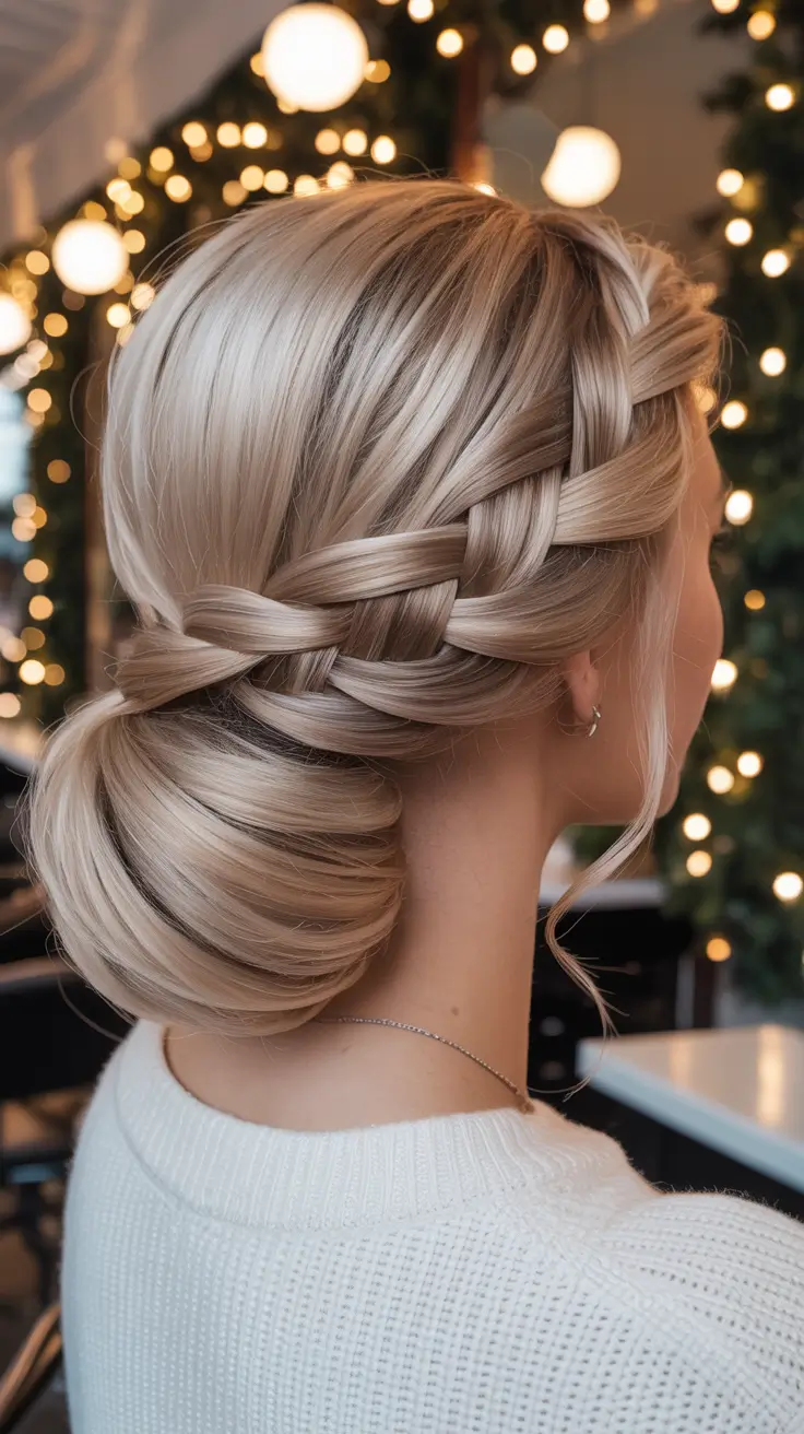 21 идея элегантных зимних причёсо