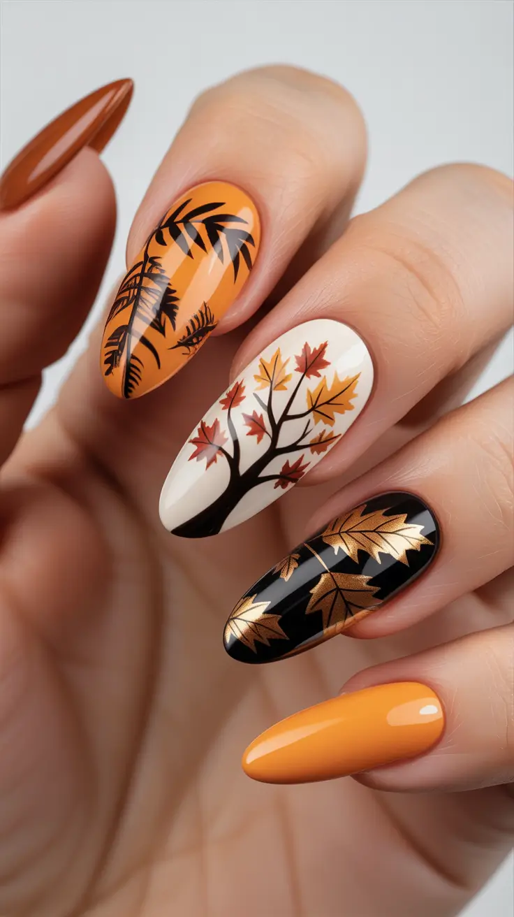 23 идеи осеннего дизайна ногтей на октябрь, которые вдохновят вас на новый маникюр 23 идеи осеннего дизайна ногтей на октябрь, которые вдохновят вас на новый маникюр