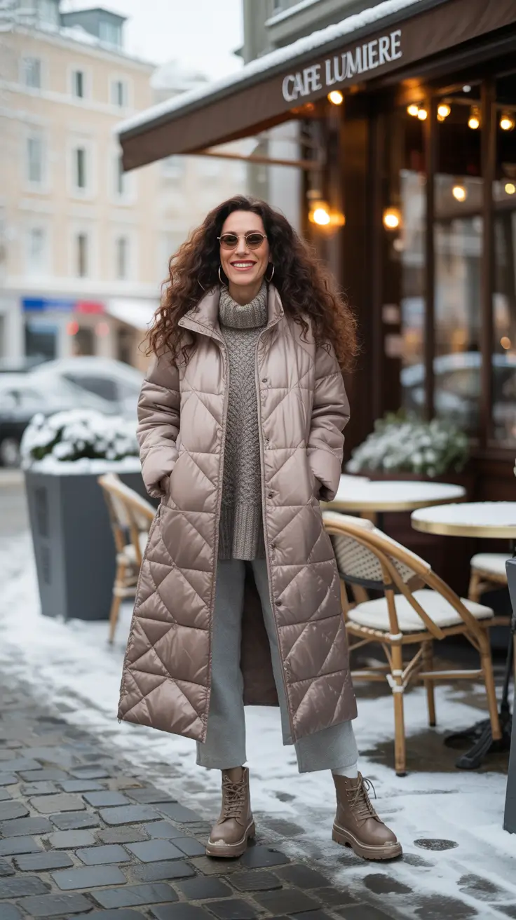 24 образа с зимними пуховиками: стильно и уютно 24 образа с зимними пуховиками: стильно и уютно
