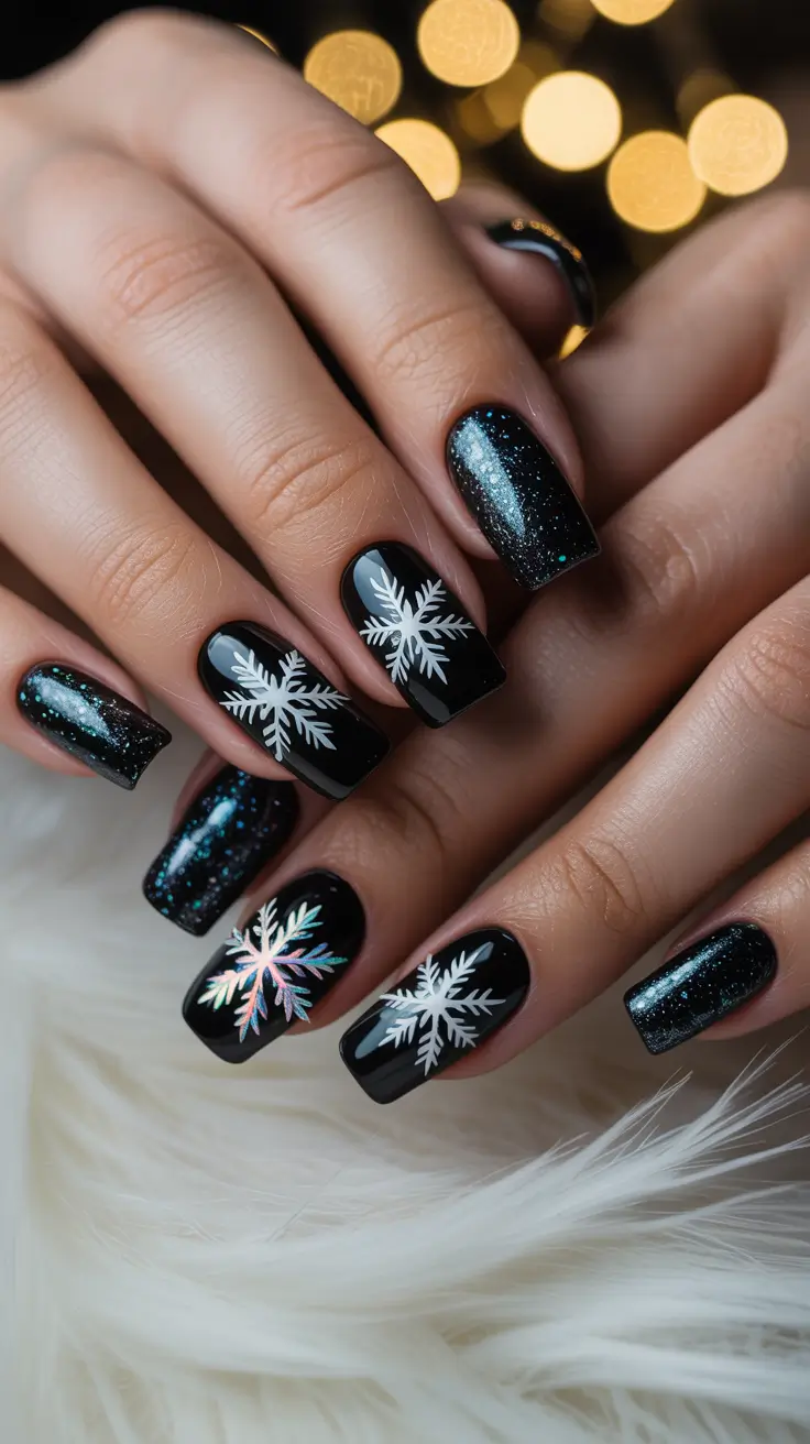 24 милых зимних маникюра, которые вам захочется повторить