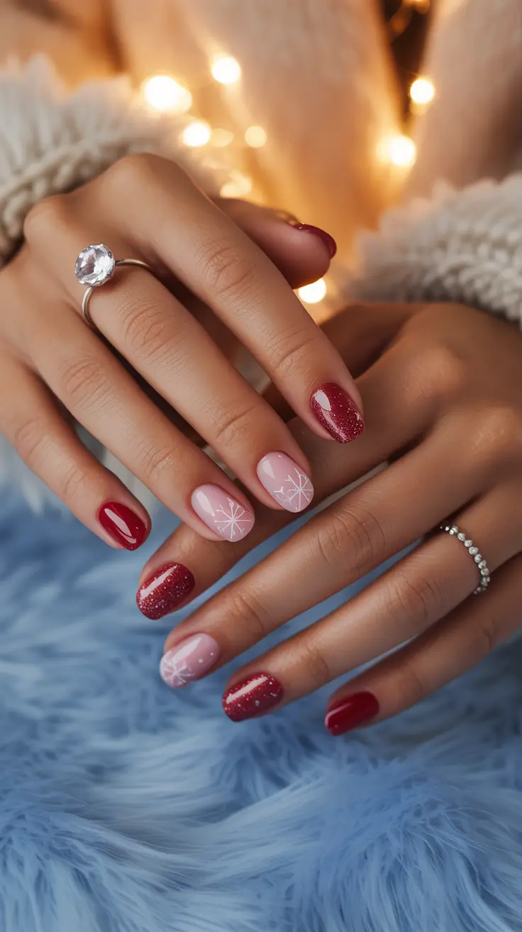 24 идеи коротких зимних маникюров: стильный, уютный и модный маникюр в этом сезоне