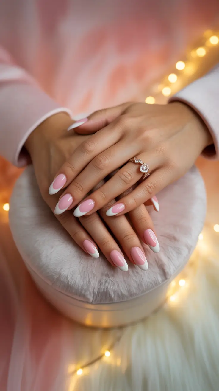 25 идей для зимнего маникюра в розовых тонах: стильно, современно и совершенно уместно