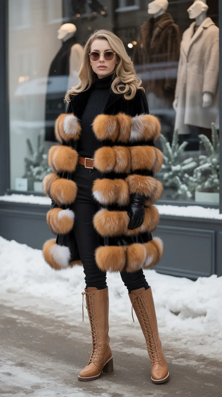 24 стильных зимних образа, которые сделают ваш образ в холодное время года более выразительным 24 стильных зимних образа, которые сделают ваш образ в холодное время года более выразительным