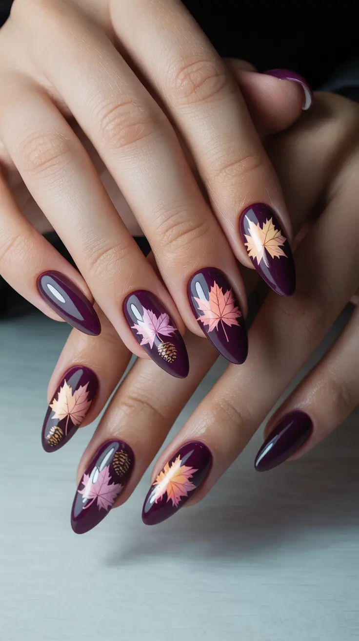 23 осенних дизайна ногтей, которые вдохновят вас на новый маникюр