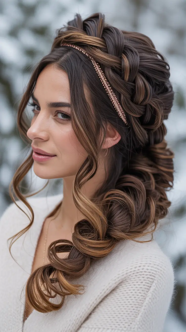 25 милых зимних причёсок на любой случай