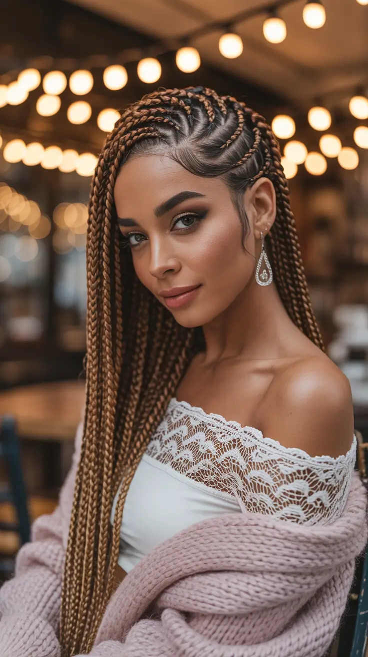 24 причёски для темнокожих женщин на зиму