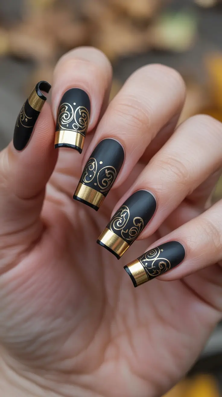 22 идеи осеннего дизайна ногтей, которые вам захочется повторить