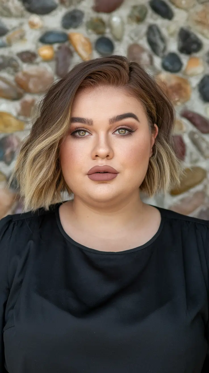 20 удачных стрижек для пухлых лиц, которые стоит попробовать этой осенью 20 удачных стрижек для пухлых лиц, которые стоит попробовать этой осенью