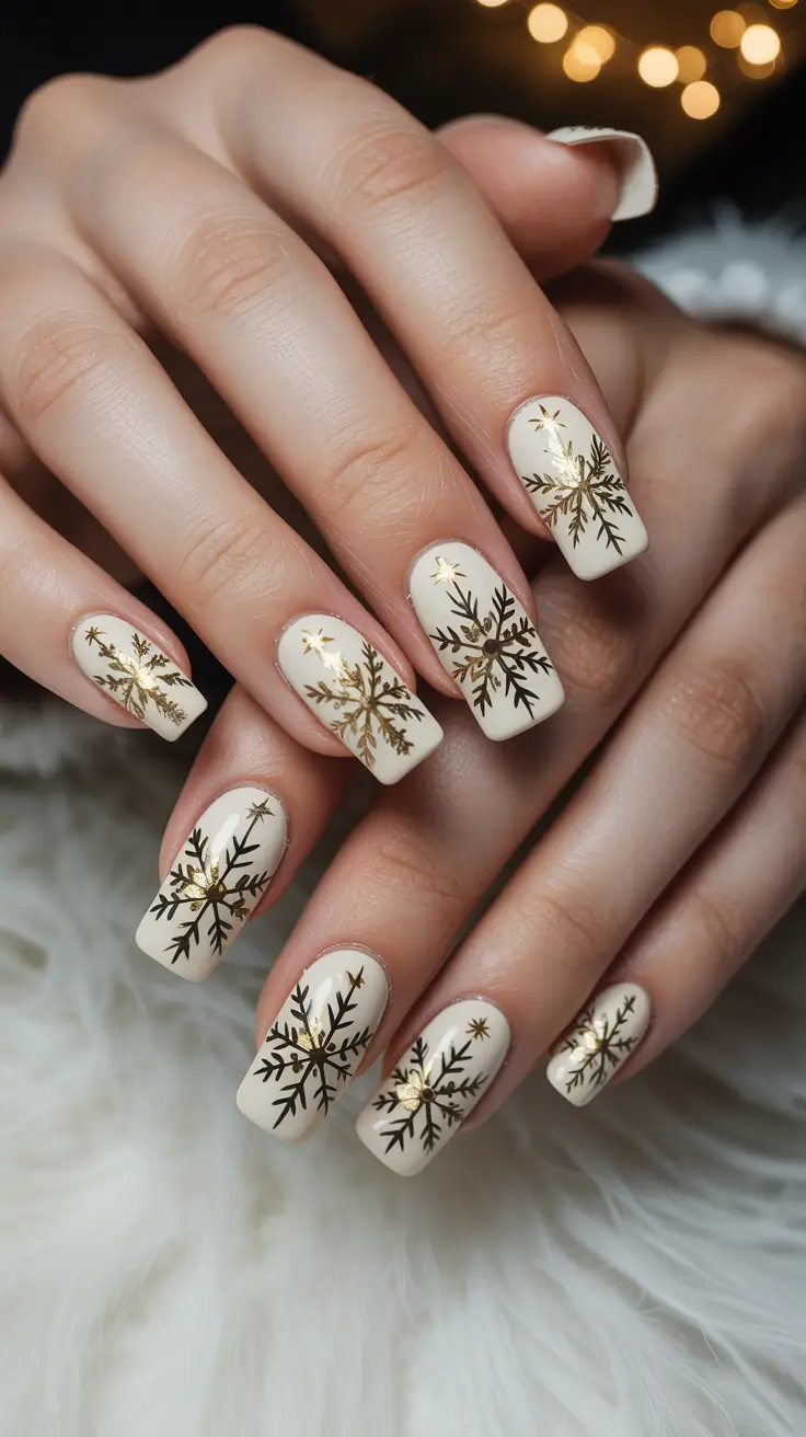 24 милых зимних маникюра, которые вам захочется повторить