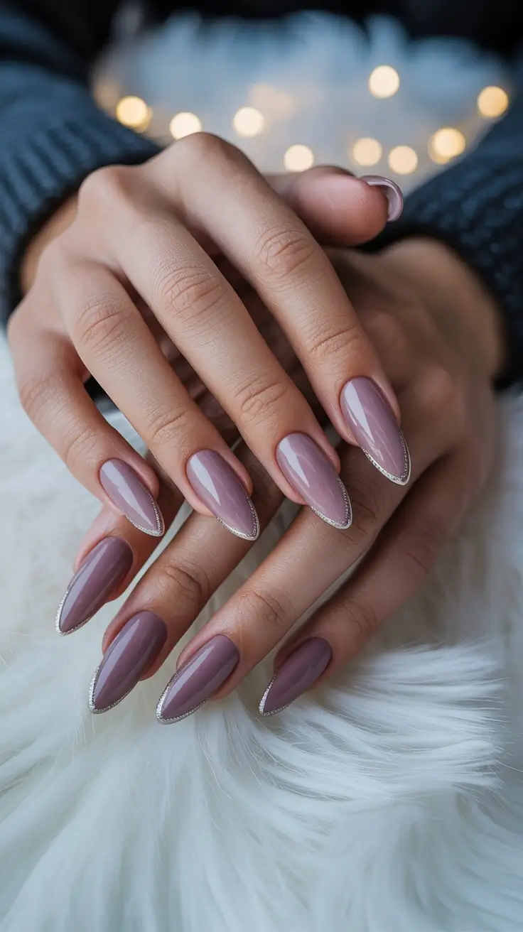 24 идеи зимнего маникюра: стильный, уютный и модный маникюр для холодного времени года