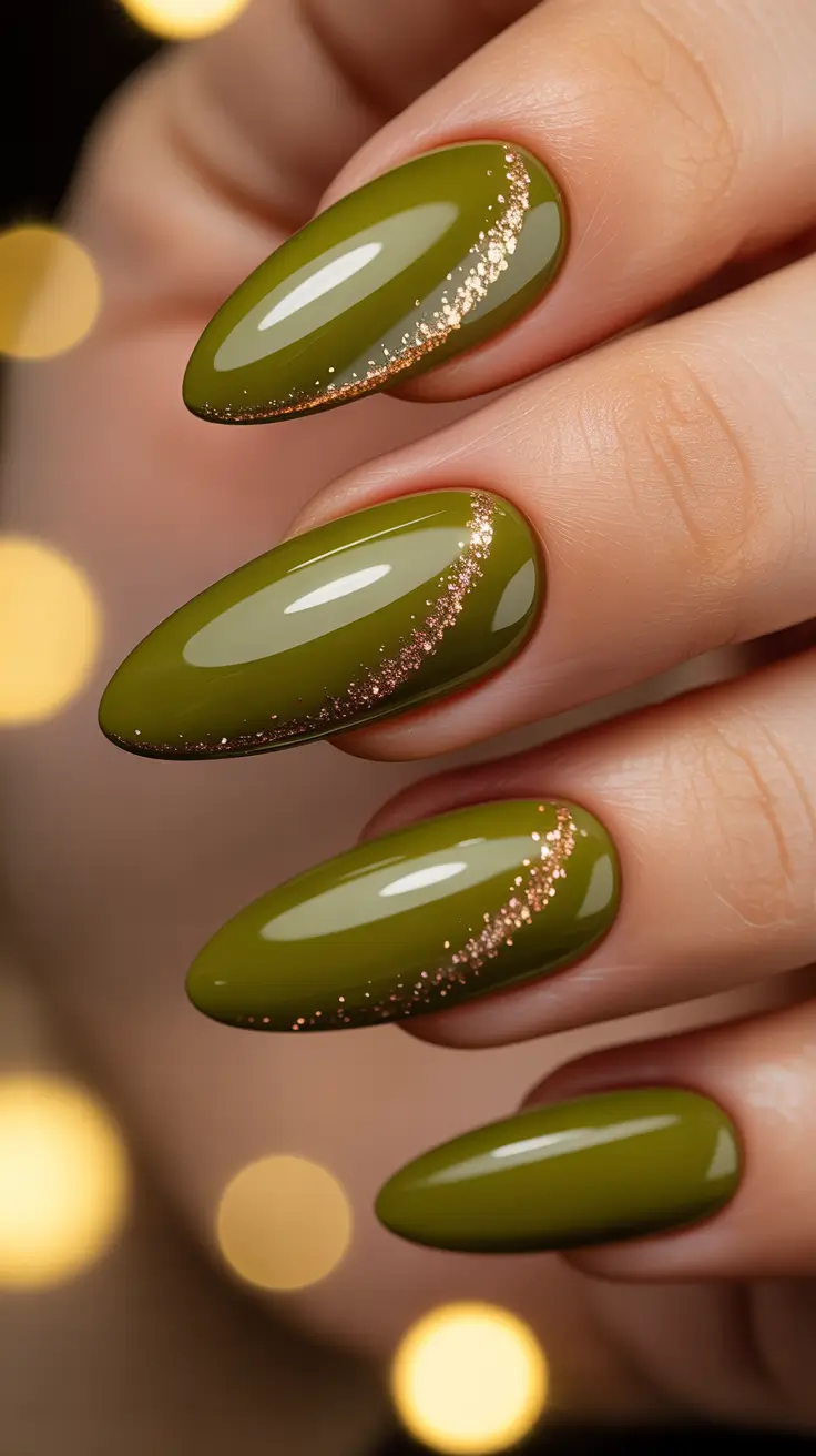 24 зимних миндальных маникюра: модные и элегантные дизайны для холодного времени года