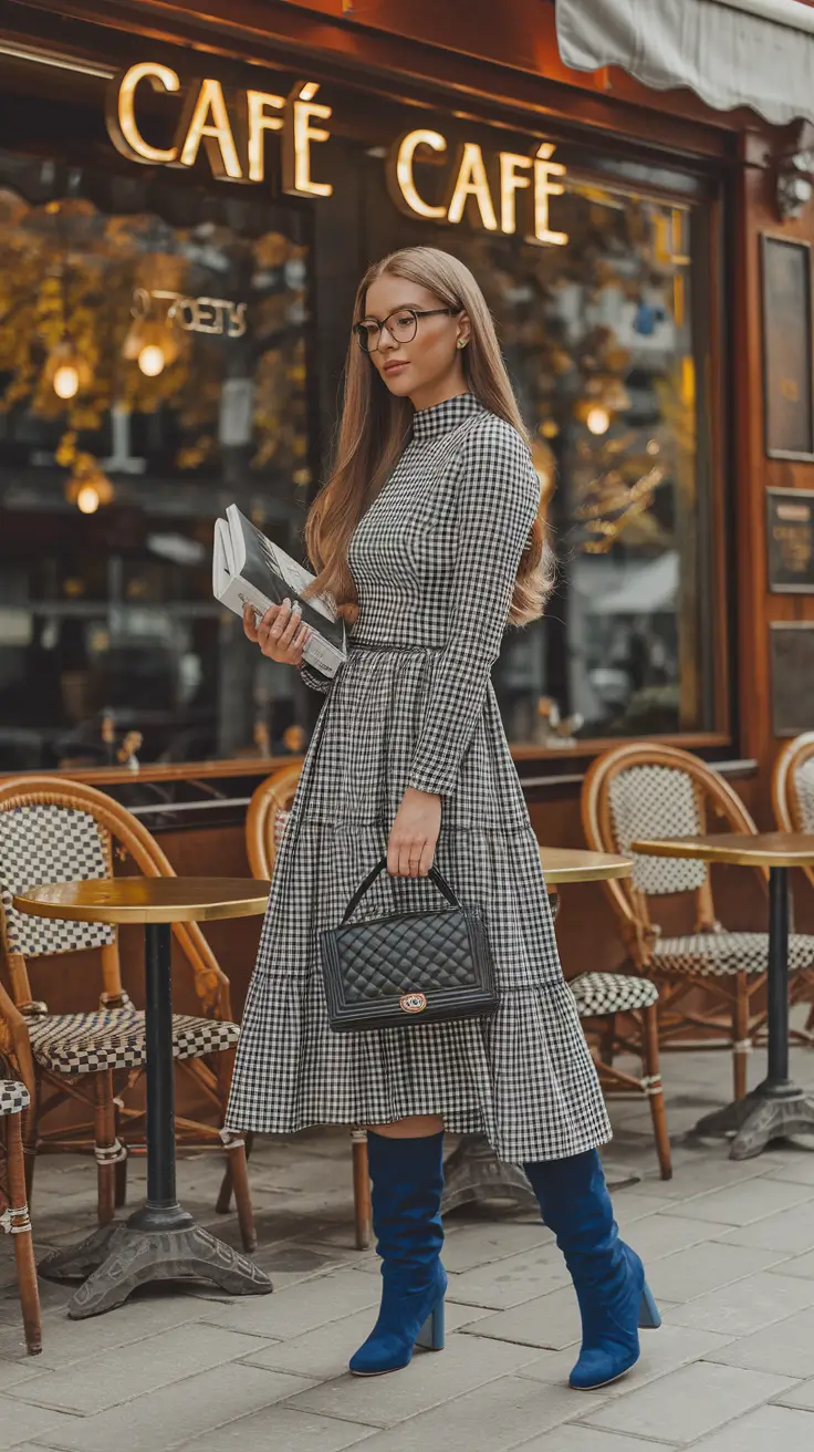 21 осенний образ с ботинками — модные идеи