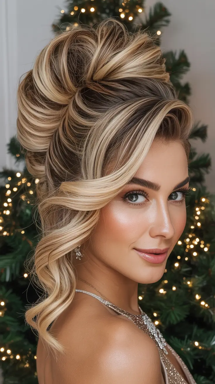 22 идеи причёсок для рождественской вечеринки, которые позволят вам блистать всю ночь 22 идеи причёсок для рождественской вечеринки, которые позволят вам блистать всю ночь