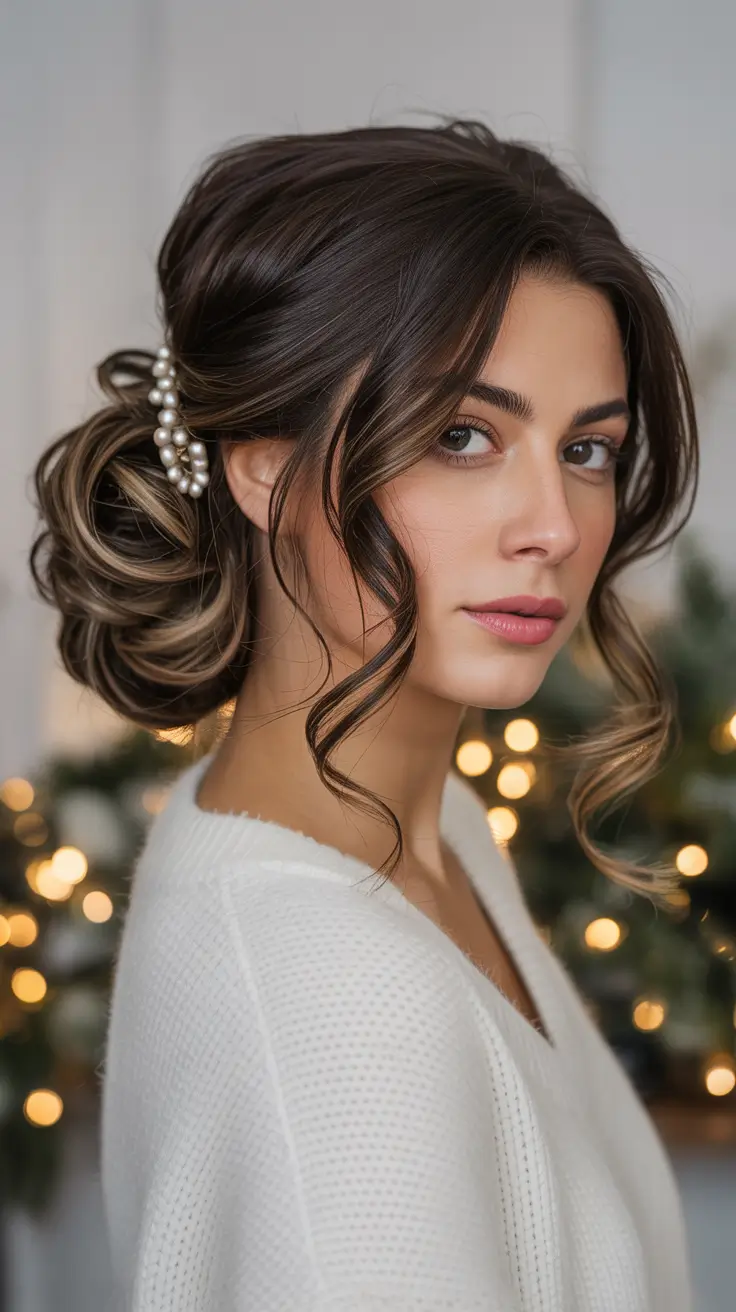 25 милых зимних причёсок на любой случай