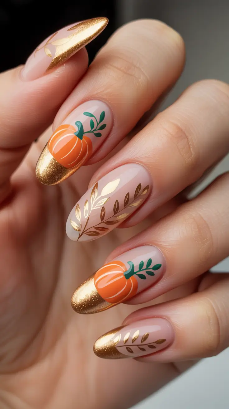 23 идеи осеннего дизайна ногтей на октябрь, которые вдохновят вас на новый маникюр 23 идеи осеннего дизайна ногтей на октябрь, которые вдохновят вас на новый маникюр