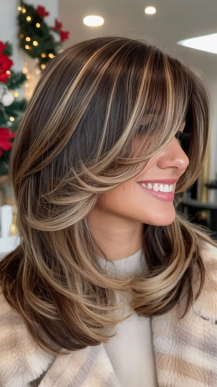 25 идей для мелирования в зимних оттенках для стильного сезонного образа