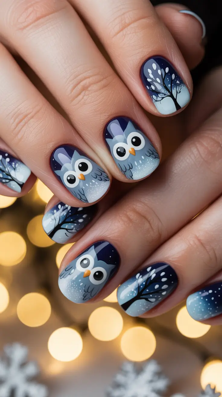 24 варианта зимнего маникюра: шикарные идеи для морозного сезона 24 варианта зимнего маникюра: шикарные идеи для морозного сезона