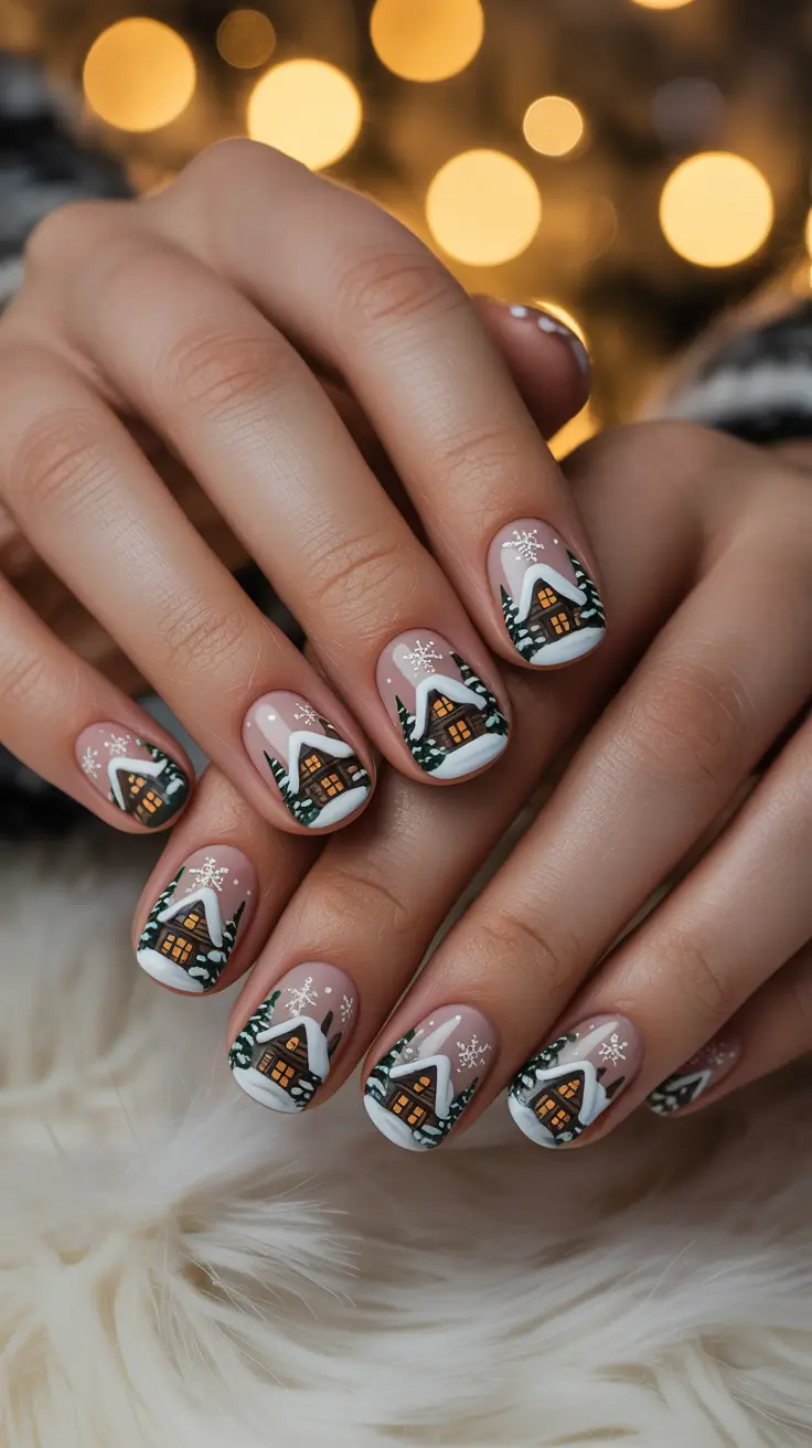 24 милых зимних маникюра, которые вам захочется повторить