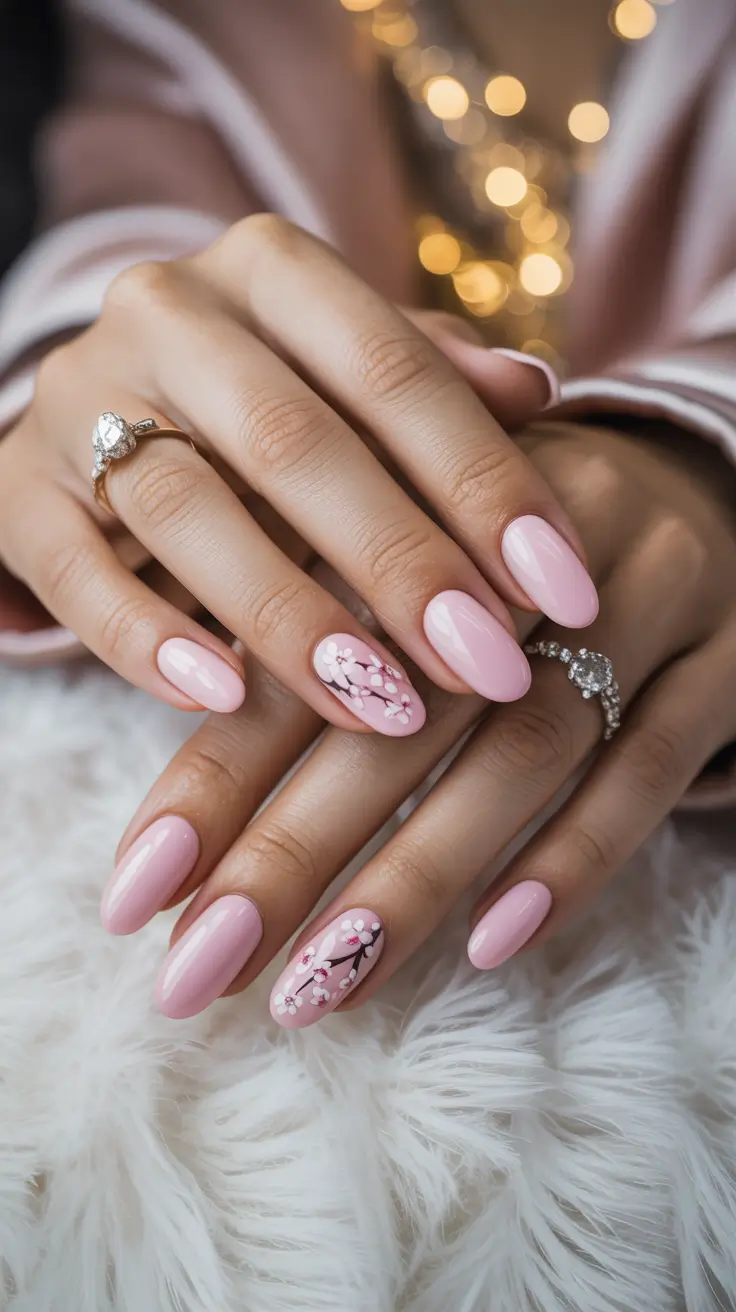 25 идей для зимнего маникюра в розовых тонах: стильно, современно и совершенно уместно