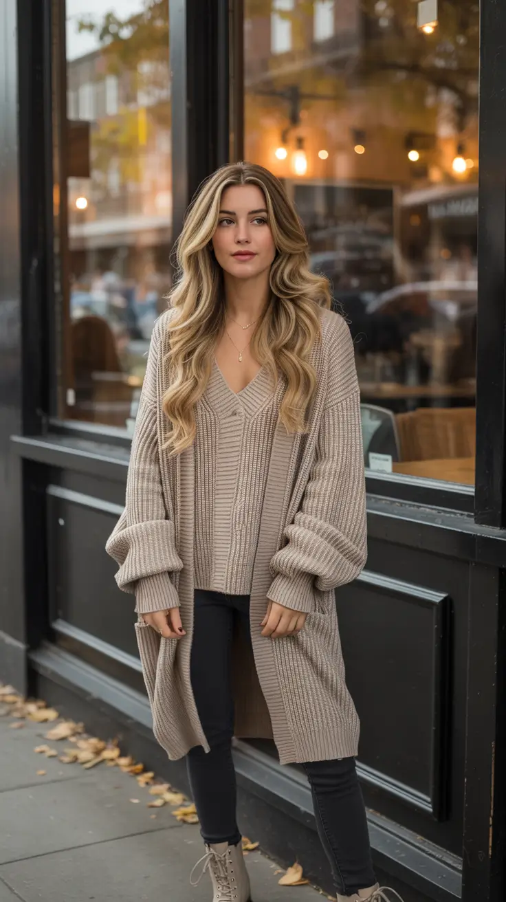 20 идей стильных образов для женщин среднего размера на осень