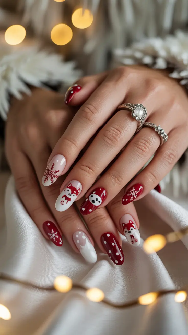 24 идеи зимнего маникюра со снежинками: шикарный, уютный и морозный маникюр 24 идеи зимнего маникюра со снежинками: шикарный, уютный и морозный маникюр