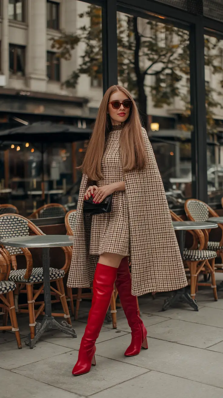 21 осенний образ с ботинками — модные идеи