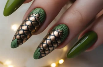 23 идеи рождественского дизайна ногтей: праздничный, стильный и совершенно уместный праздничный маникюр