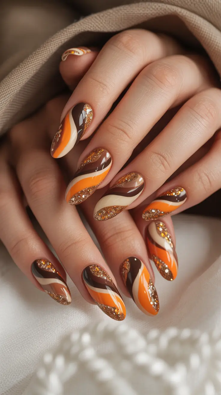 25 трендовых осенних маникюров: дизайн и цвета 25 трендовых осенних маникюров: дизайн и цвета