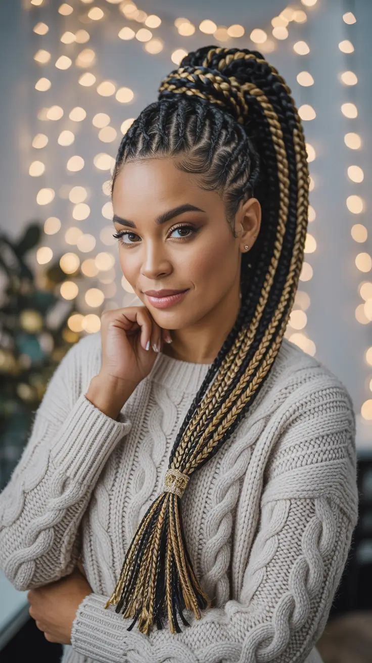 24 причёски для темнокожих женщин на зиму