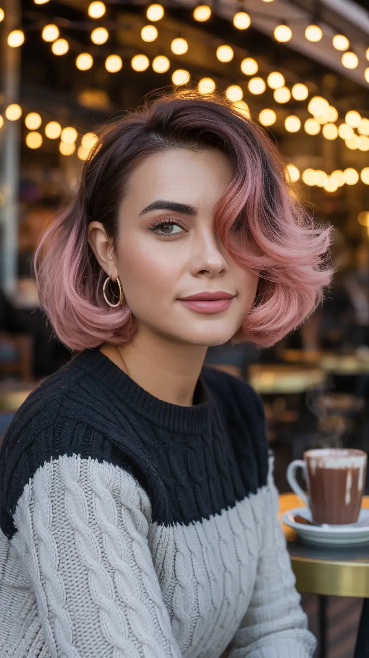 22 идеи зимних стрижек для круглого лица, которые освежат ваш образ