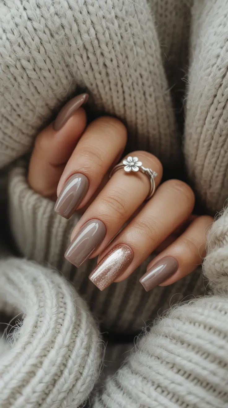 Оттенки для осеннего маникюра