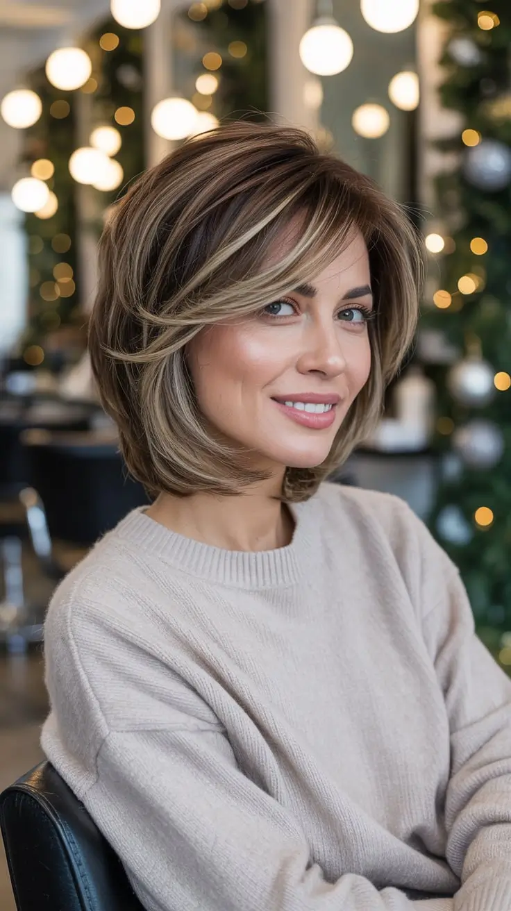 25 идей для мелирования в зимних оттенках для стильного сезонного образа