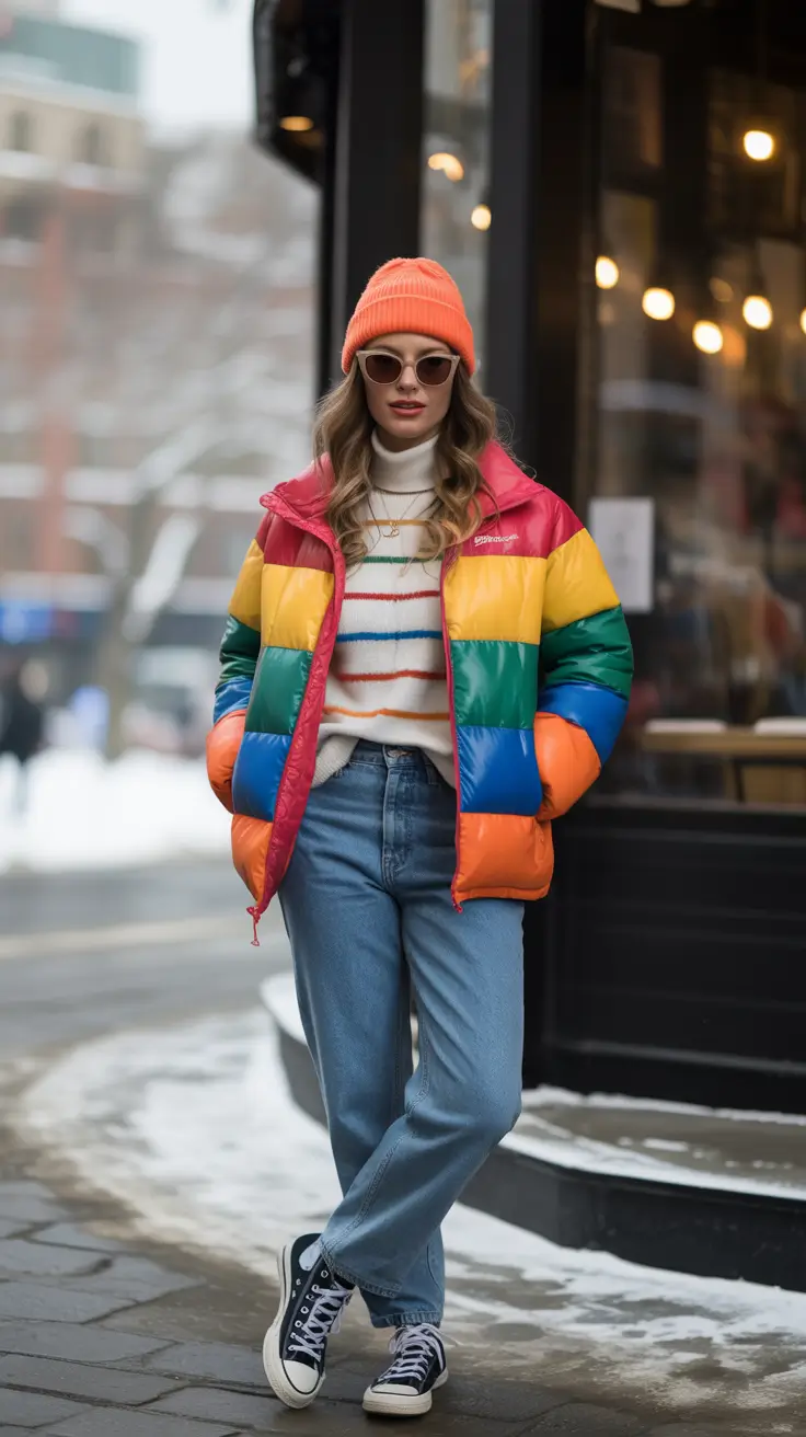 24 образа с зимними пуховиками: стильно и уютно 24 образа с зимними пуховиками: стильно и уютно