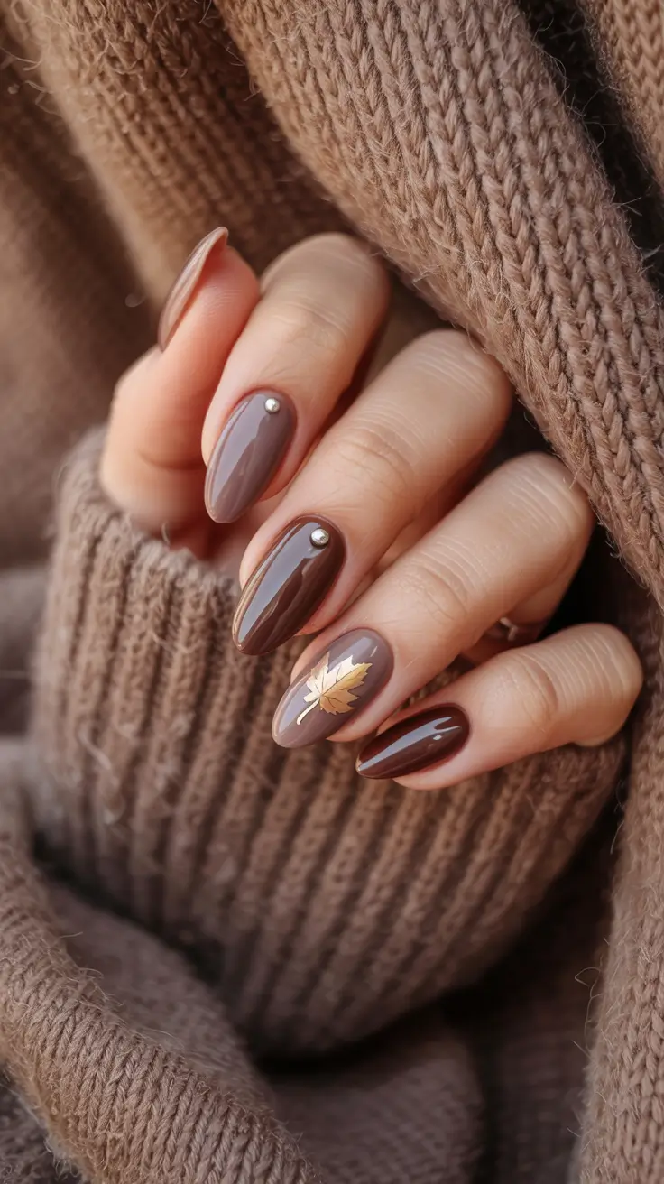 25 последних трендов в окрашивании ногтей на осень, которые вдохновят вас на сезонный маникюр