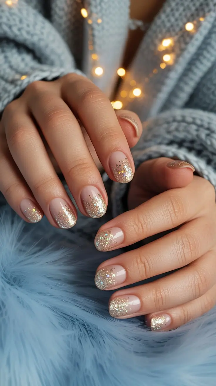 24 идеи коротких зимних маникюров: стильный, уютный и модный маникюр в этом сезоне