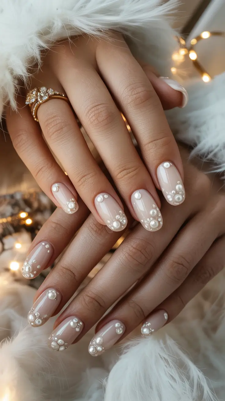 24 идеи нейтрального зимнего маникюра для элегантного образа в холодное время года