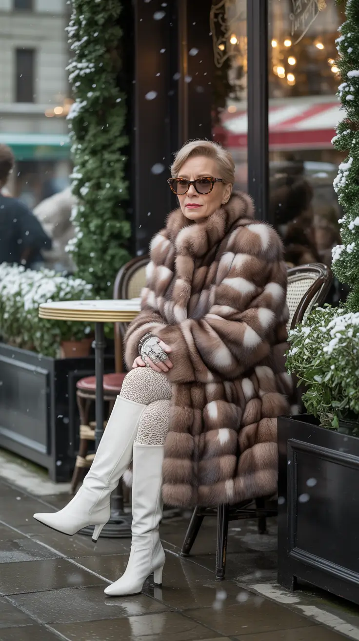 23 образа для женщин старше 60 лет на зиму, которые изменят ваше представление о стиле в холодное время года 23 образа для женщин старше 60 лет на зиму, которые изменят ваше представление о стиле в холодное время года