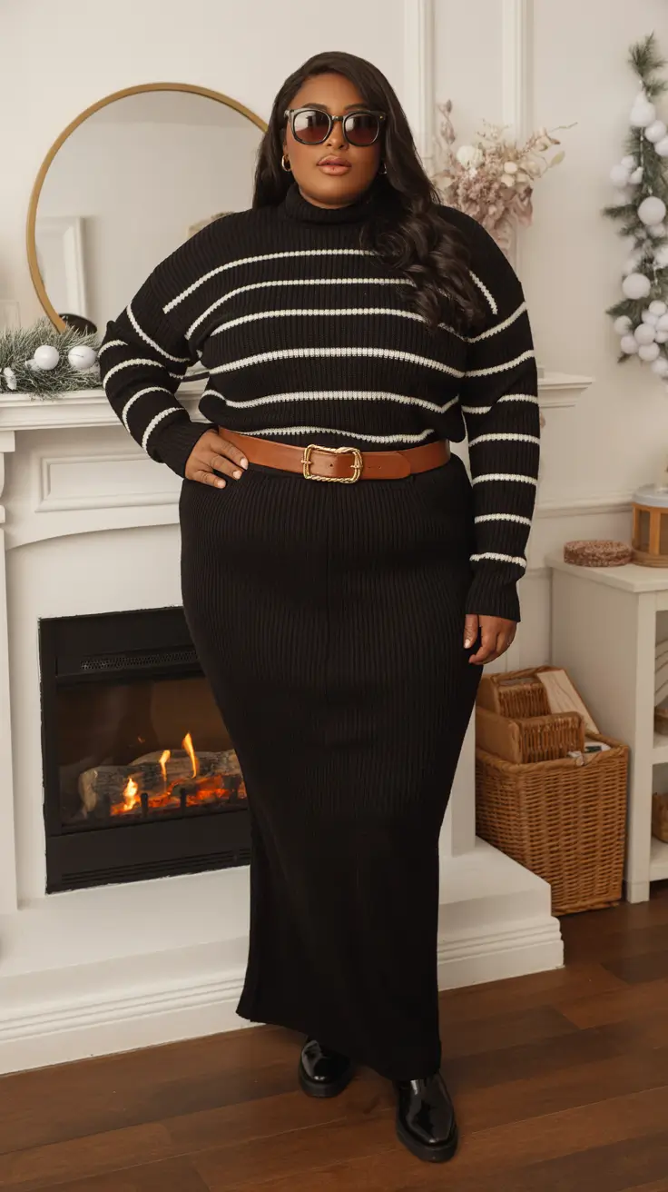 22 базовых комплекта одежды больших размеров на зим: стильные и неподвластные времени идеи