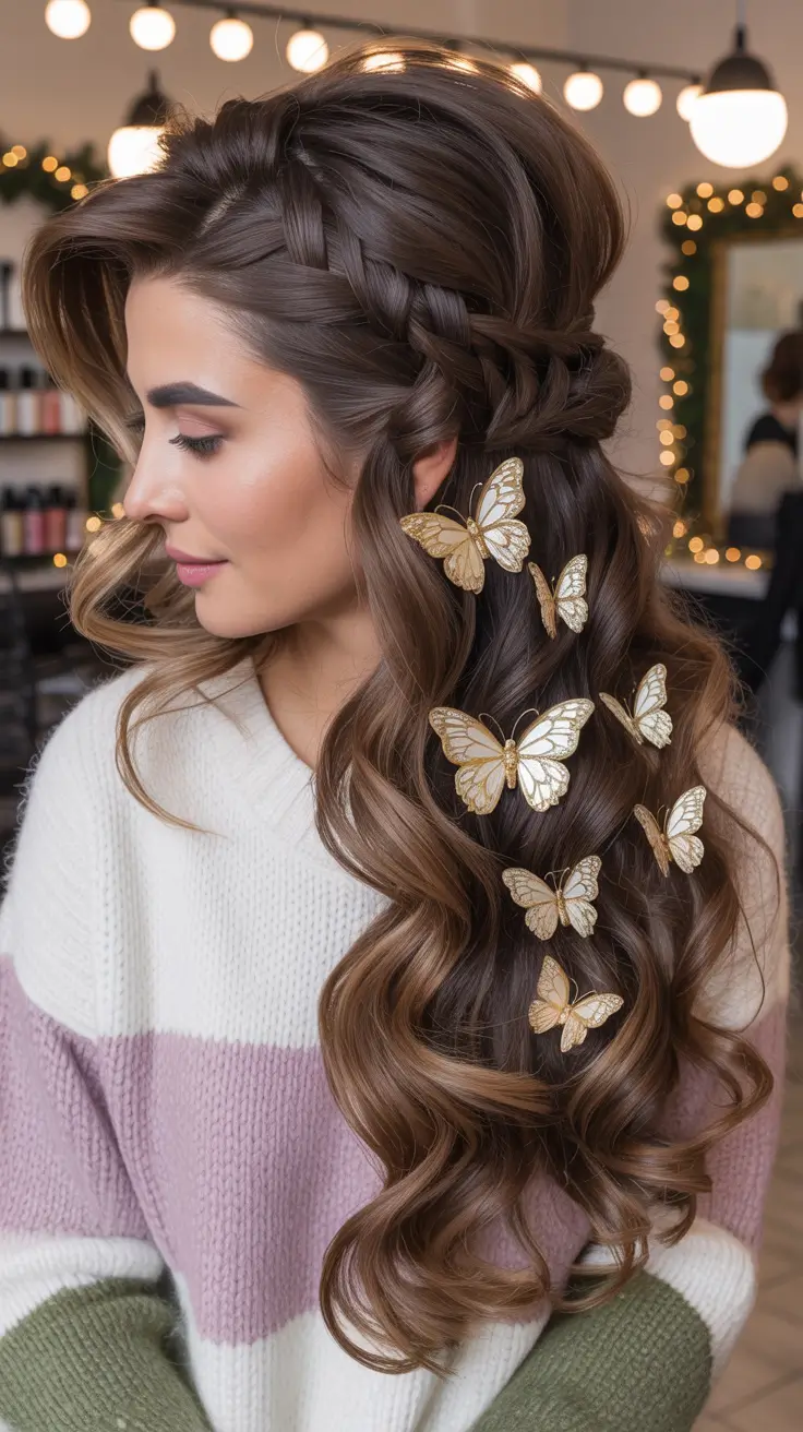 25 милых зимних причёсок на любой случай