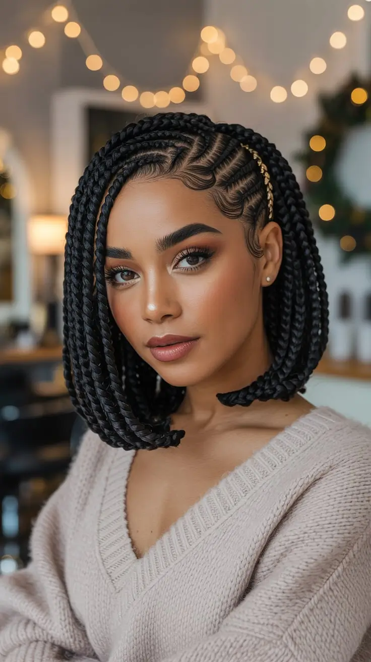 24 причёски для темнокожих женщин на зиму