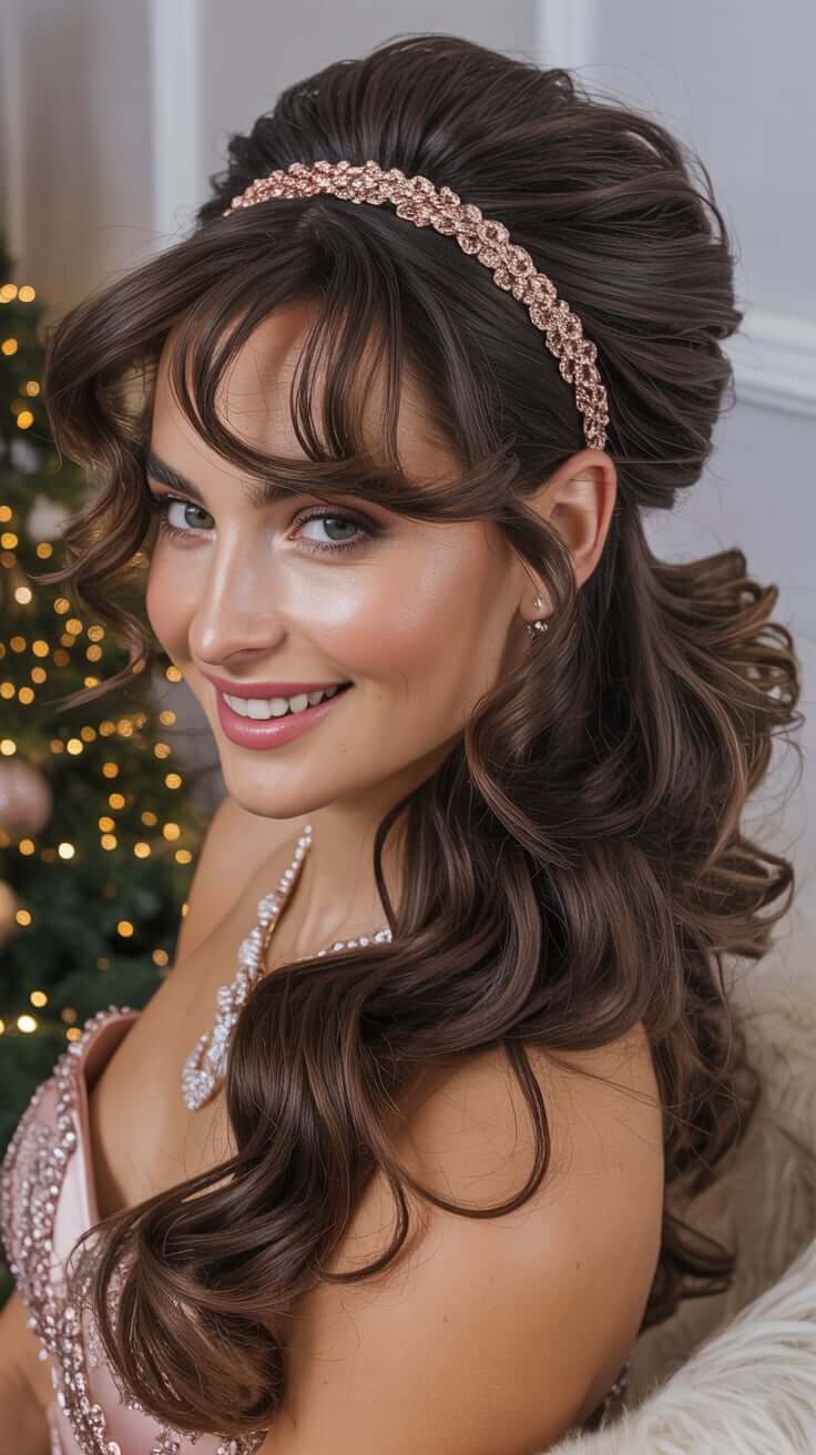 22 идеи причёсок для рождественской вечеринки, которые позволят вам блистать всю ночь 22 идеи причёсок для рождественской вечеринки, которые позволят вам блистать всю ночь