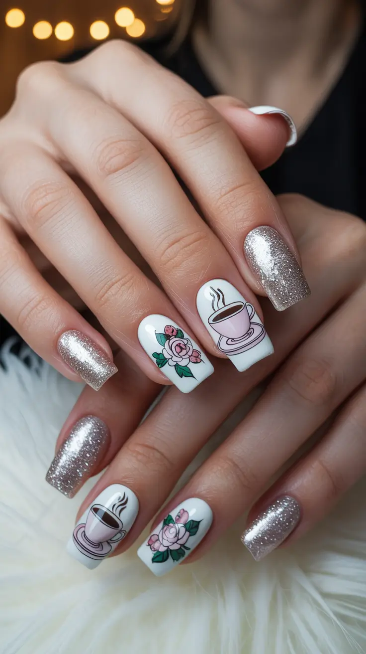 24 милых зимних маникюра, которые вам захочется повторить