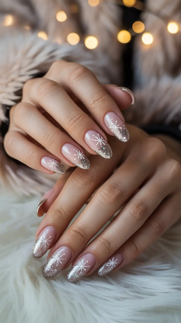 25 зимних идей для акрилового маникюра: потрясающий сезонный маникюр 25 зимних идей для акрилового маникюра: потрясающий сезонный маникюр